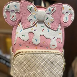 Disney Minnie Mouse Strawberry Sundae MiniBackpack